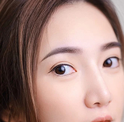 少女纹眉设计